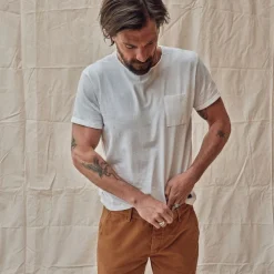 Blue De Gênes Sagi Nuovo T-Shirt White^ Overdele