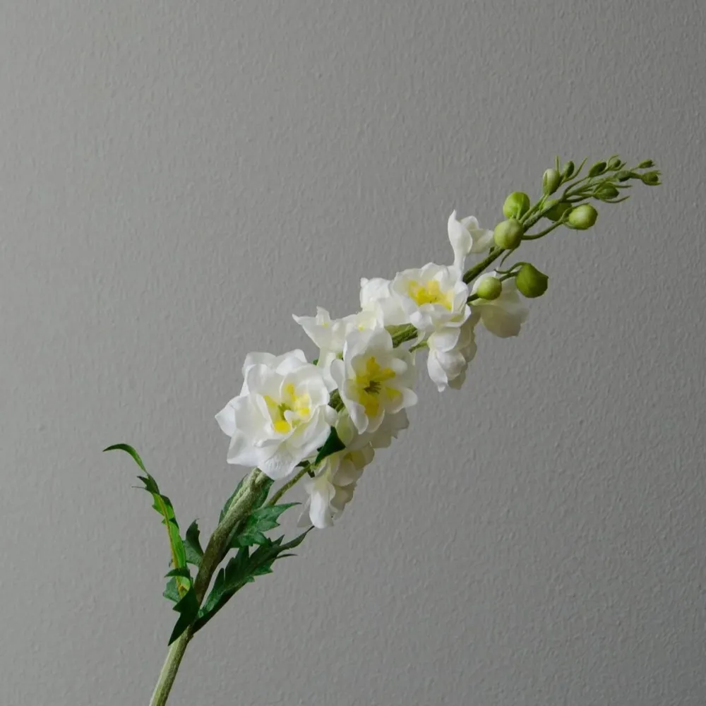 Botané Studios Delphinium Flower White^ Kunstige Blomster