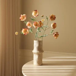 Botané Studios Four Heads Poppy Flower Rose^ Kunstige Blomster