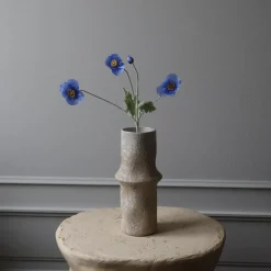 Botané Studios Poppy Flower Blue^ Kunstige Blomster