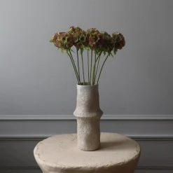 Botané Studios Scabiosa Seed Pod Flower Purple^ Kunstige Blomster