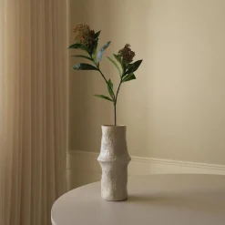 Botané Studios Skimmia Berry Branch Rose^ Kunstige Blomster