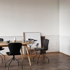 Bruunmunch PLAYchair Swing Sort Hero Læder^ Stole