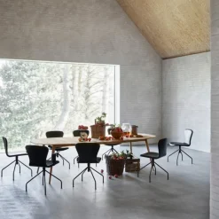 Bruunmunch PLAYchair Swing Sort Hero Læder^ Stole