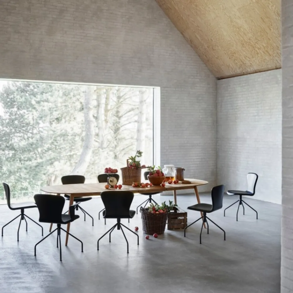 Bruunmunch PLAYchair Swing Sort Hero Læder^ Stole