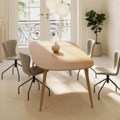 Bruunmunch PLAYdinner Lamé Hvidolieret Eg Inkl. 2 Tillægsplader^ Køkken|Borde