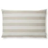 Compliments Outdoor Stripe Cushion Beige 40x60 cm^ Udendørs|Puder
