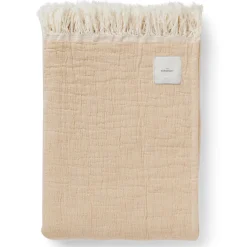 Compliments River Plaid Yellow/Sand 130x200 cm^ Plaider