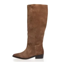 Copenhagen Shoes The Note Boot Cognac Suede^Dame Sko