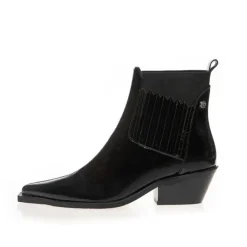 Copenhagen Shoes The Walking Boot Black Patent^Dame Sko