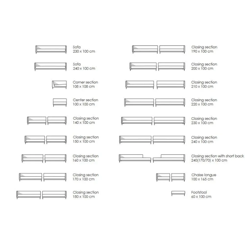 Eilersen Plano Sofa Hjørneopstilling^ Sofaer|Stue