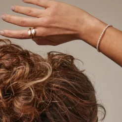 Enamel Copenhagen Bracelet Erna Pearl Gold-Plated^Dame Accessories|Smykker