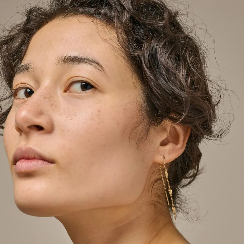 Enamel Copenhagen Earrings Kia Gold-Plated^Dame Accessories|Smykker