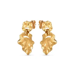 Enamel Copenhagen Earrings Windy Small Gold-Plated^Dame Accessories|Smykker