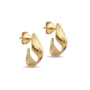 Enamel Copenhagen Earrings Daia Gold-Plated^Dame Accessories|Smykker