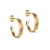 Enamel Copenhagen Hoops Ane Gold-Plated^Dame Accessories|Smykker