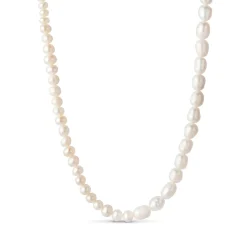 Enamel Copenhagen Necklace Pearlie Gold-Plated^Dame Accessories|Smykker