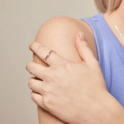 Enamel Copenhagen Ring Sway Silver^Dame Accessories|Smykker