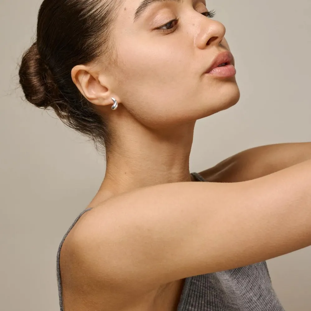 Enamel Copenhagen Studs Nima Silver^Dame Accessories|Smykker