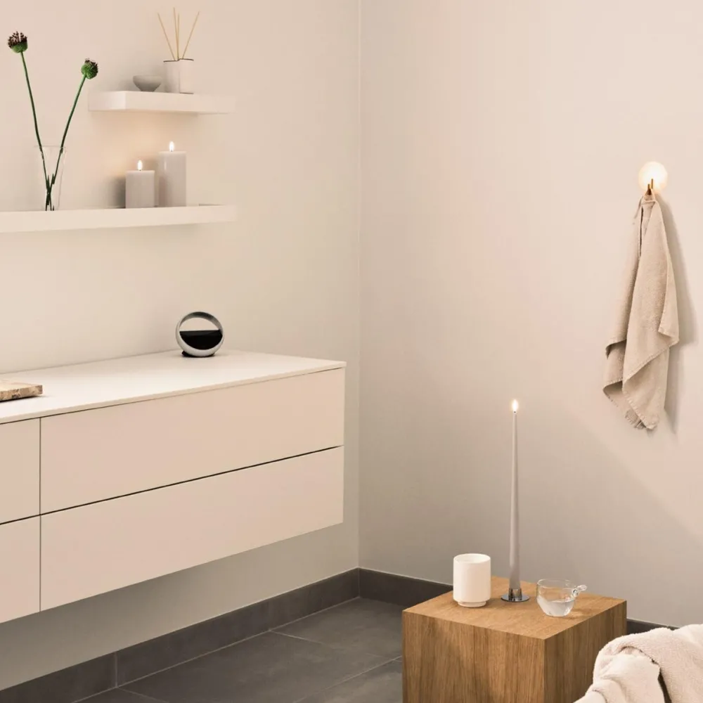 Ester & Erik LED Stagelys Linen Grey (2 stk)^ Andet Boligtilbehør