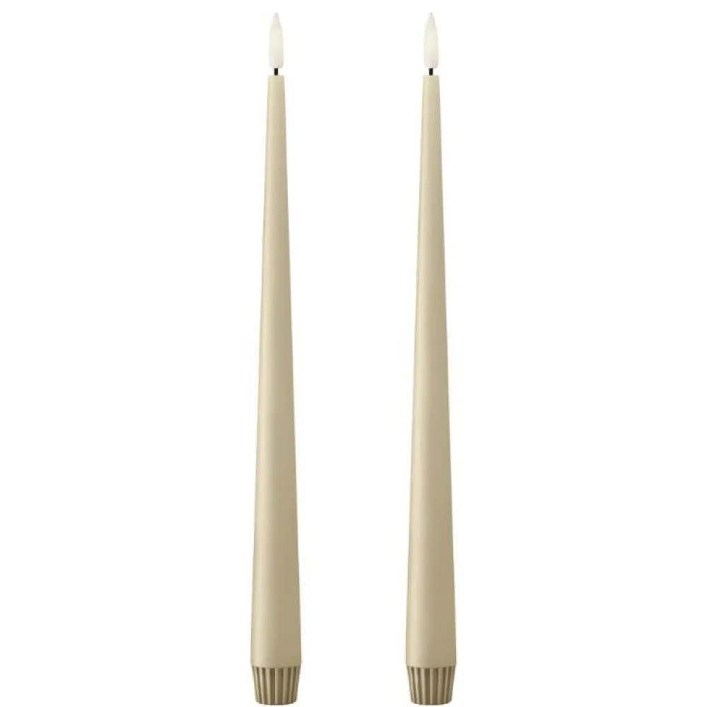 Ester & Erik LED Stagelys Pale Ginger (2 stk)^ Andet Boligtilbehør