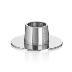 Ester & Erik Lysestage Blank Sølv Mellem^ Adventsstager