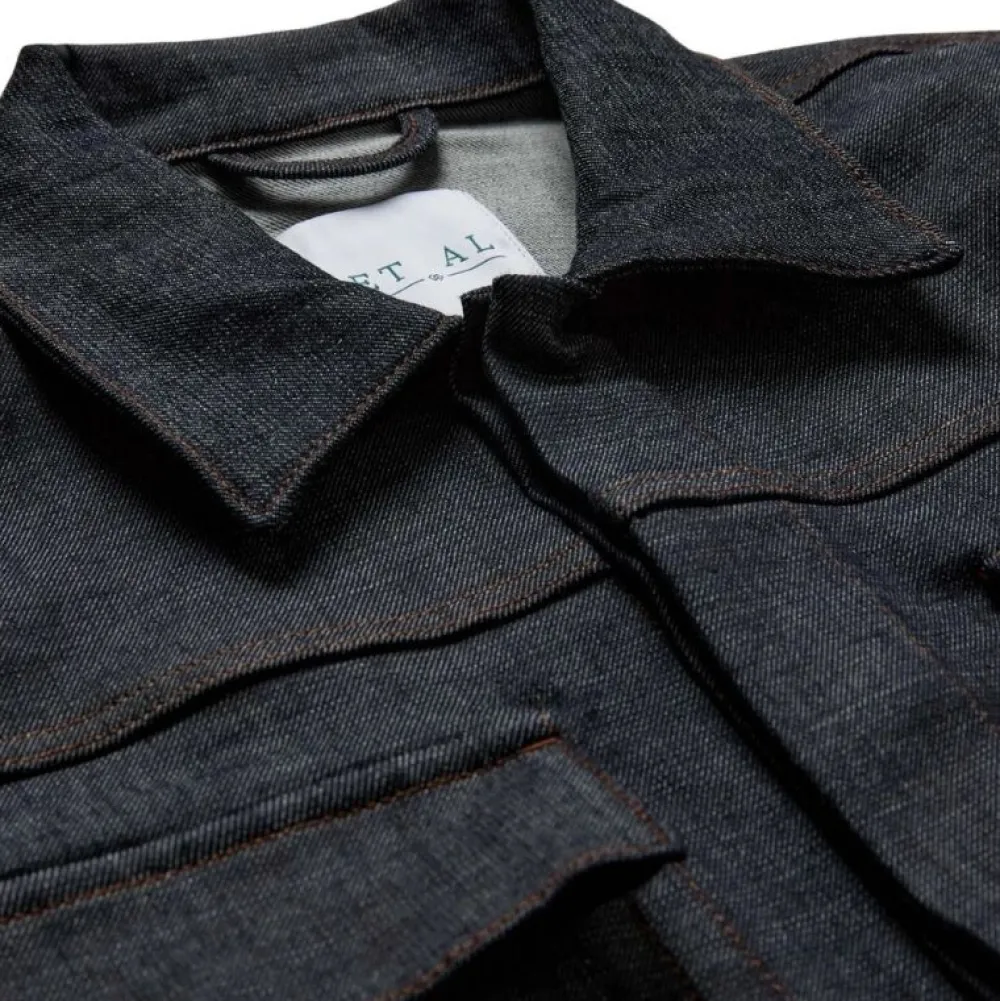 ET AL ORIGINALS ET AL Driver Jacket Raw Denim Dark Blue^ Overtøj|Overdele