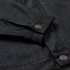 ET AL ORIGINALS ET AL Driver Jacket Raw Denim Dark Blue^ Overtøj|Overdele