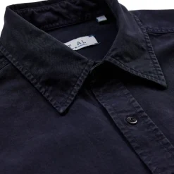 ET AL ORIGINALS ET AL Erten Long Sleeve Shirt Navy^ Overdele