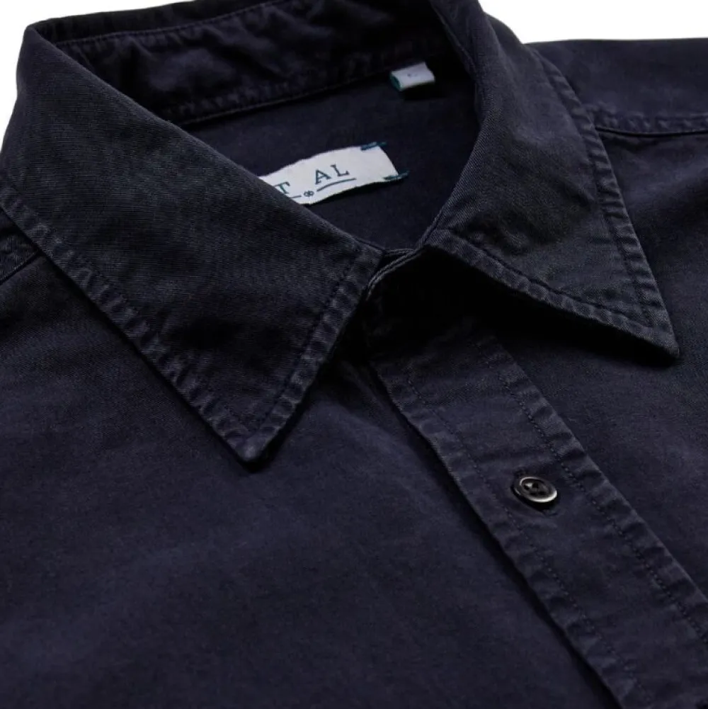 ET AL ORIGINALS ET AL Erten Long Sleeve Shirt Navy^ Overdele