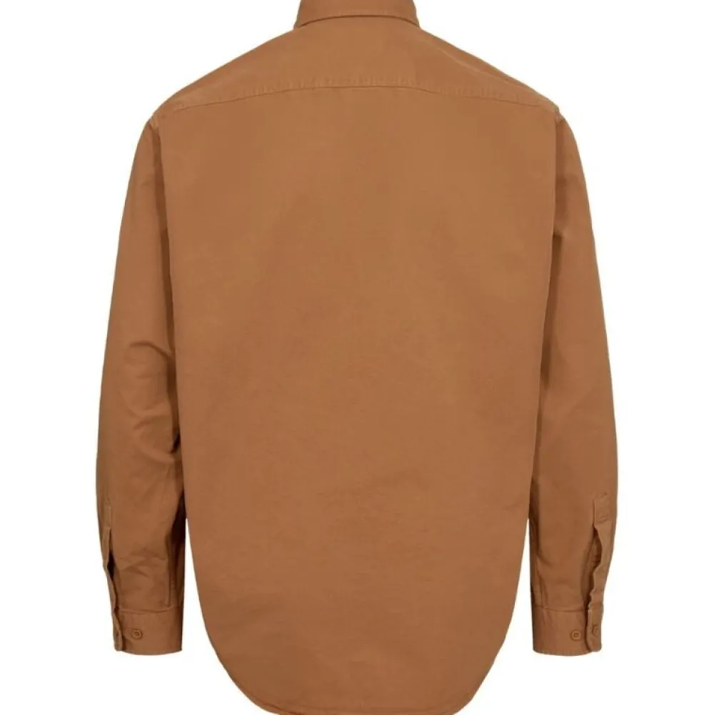 ET AL ORIGINALS ET AL Erten Long Sleeve Shirt Mustard^ Overdele
