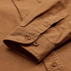 ET AL ORIGINALS ET AL Erten Long Sleeve Shirt Mustard^ Overdele