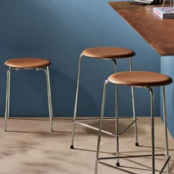 Fritz Hansen 3170 Dot Walnut Leather^ Soveværelse|Køkken