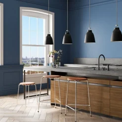 Fritz Hansen 3170 Dot Walnut Leather^ Soveværelse|Køkken