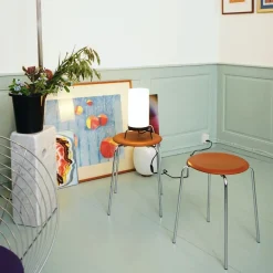 Fritz Hansen 3170 Dot Walnut Leather^ Soveværelse|Køkken