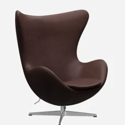 Fritz Hansen 3316 Ægget Embrace Læder^ Stue|Stole