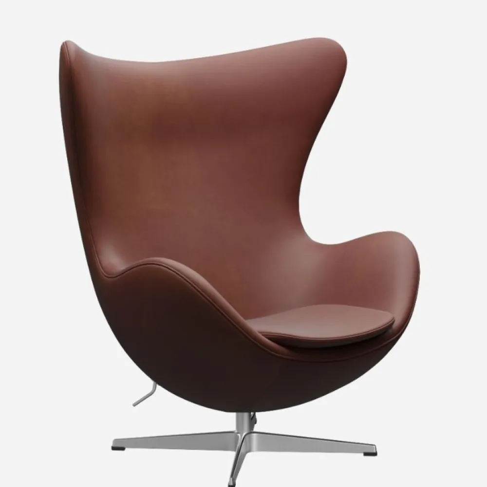 Fritz Hansen 3316 Ægget Grace Læder^ Stue|Stole