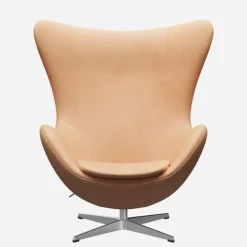 Fritz Hansen 3316 Ægget Natural Læder^ Stue|Stole