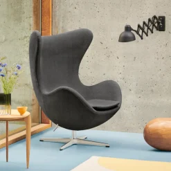 Fritz Hansen 3316 Ægget Re-Wool^ Stole|Stue