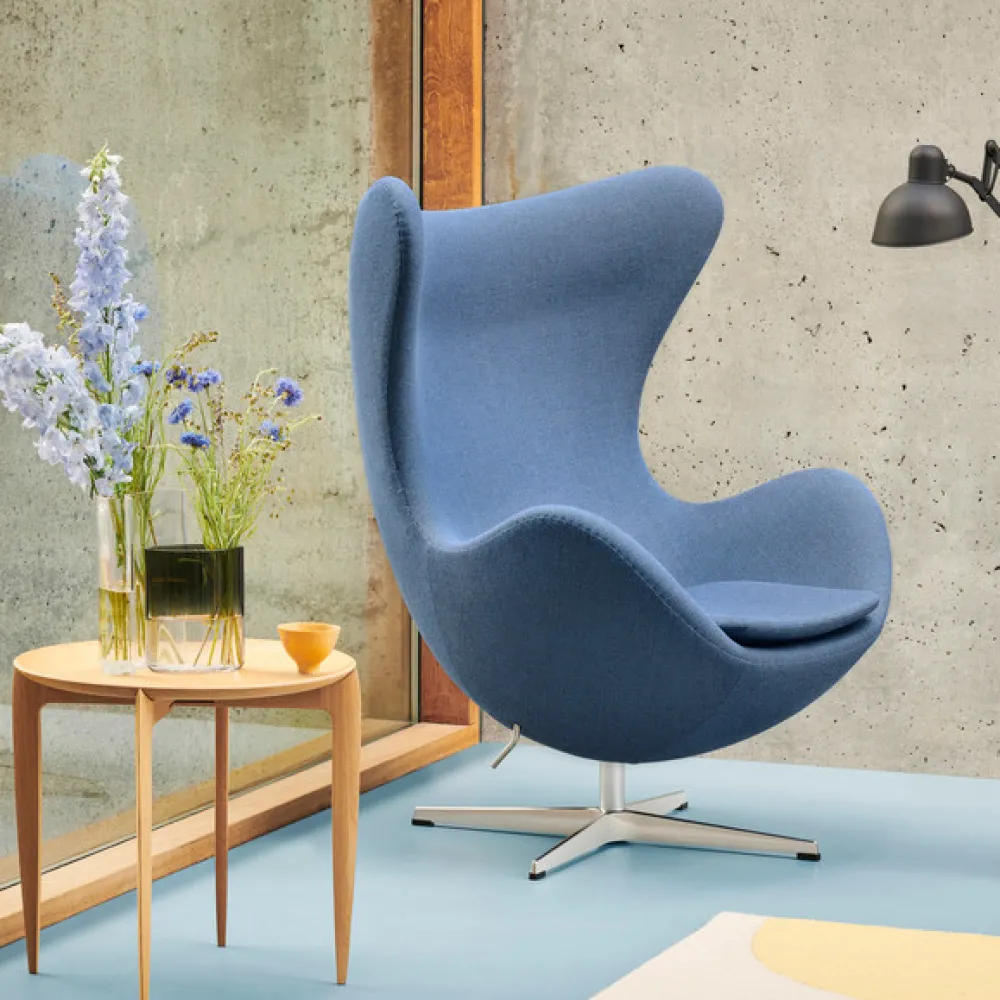 Fritz Hansen 3316 Ægget Re-Wool^ Stole|Stue