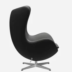 Fritz Hansen 3316 Ægget Sort Essential Læder^ Stole|Stue