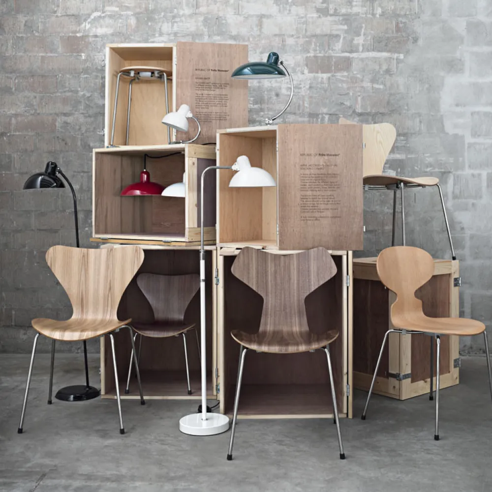 Fritz Hansen 3130 Grand Prix Stol^ Køkken|Stole