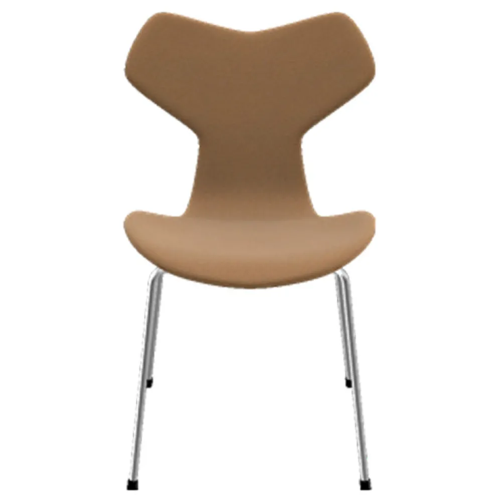 Fritz Hansen 3130 Grand Prix Stol Fuldpolstret Stof^ Køkken|Stole