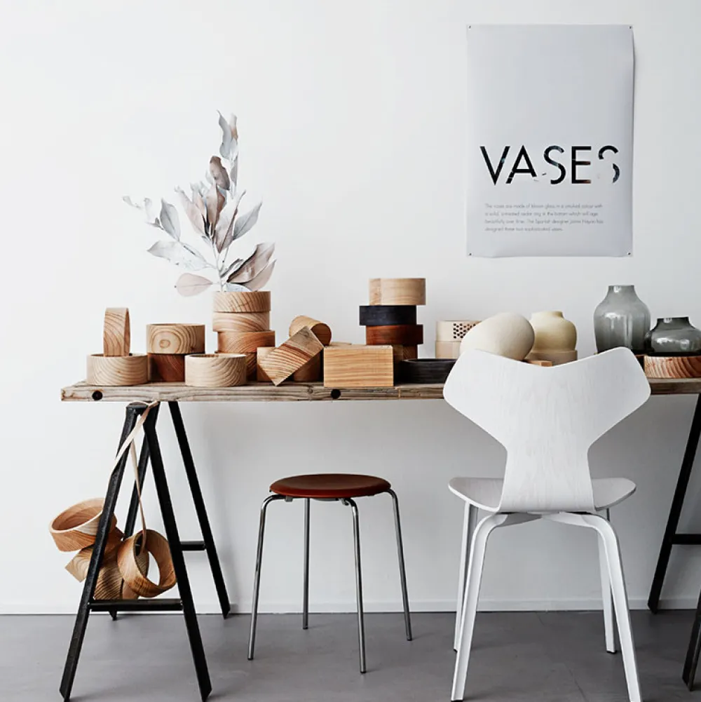 Fritz Hansen 4130 Grand Prix Stol^ Køkken|Stole