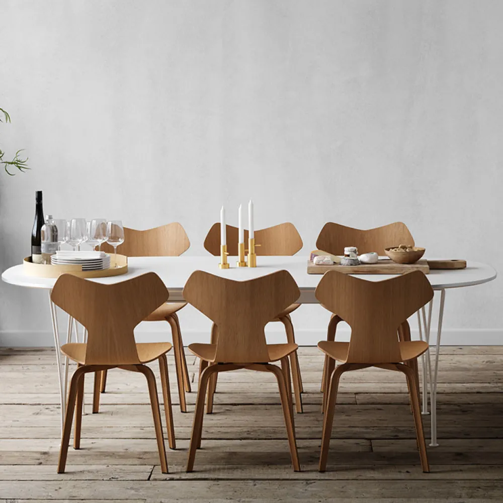 Fritz Hansen 4130 Grand Prix Stol^ Køkken|Stole