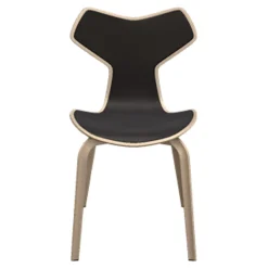 Fritz Hansen 4130 Grand Prix Stol Forsidepolstret Læder^ Køkken|Stole