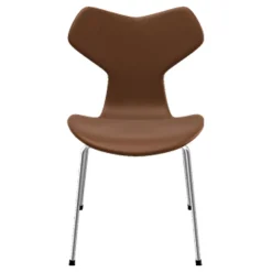 Fritz Hansen 3130 Grand Prix Stol Fuldpolstret Læder^ Køkken|Stole