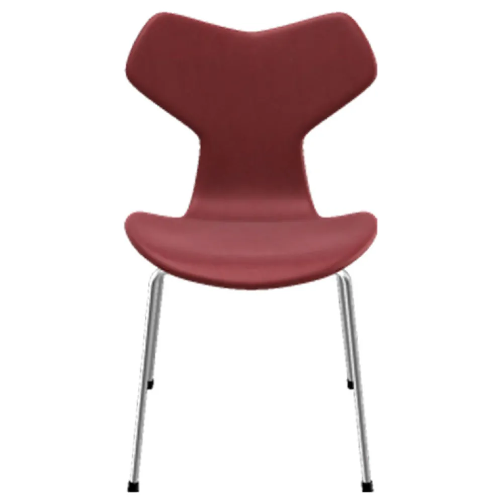 Fritz Hansen 3130 Grand Prix Stol Fuldpolstret Læder^ Køkken|Stole