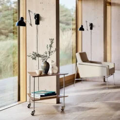 Fritz Hansen 3300 Lænestol Stof^ Stole