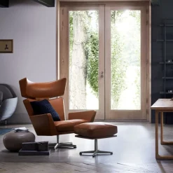 Fritz Hansen 4210 Oksen Fodskammel Essential Læder^ Stue|Stole